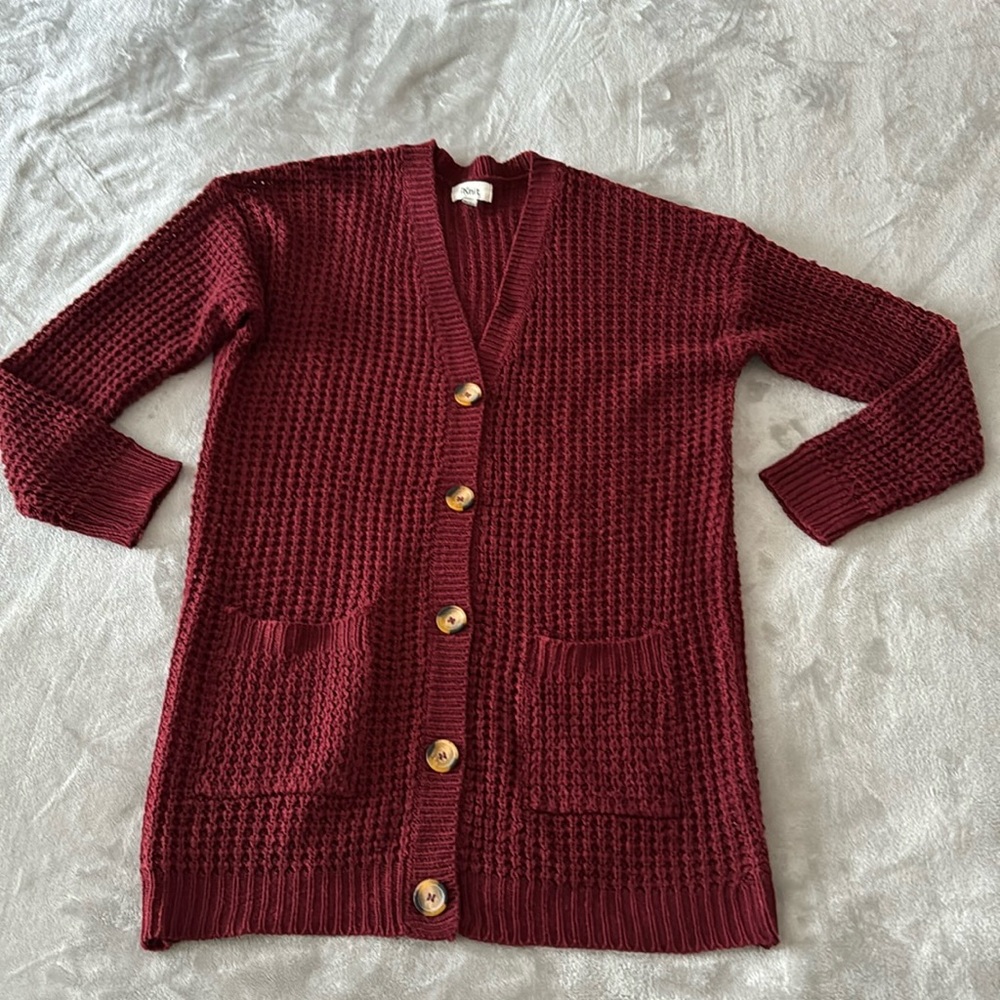 IKnit knit sweater coat winter